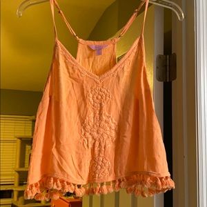 Lily Pulitzer neon crop tank